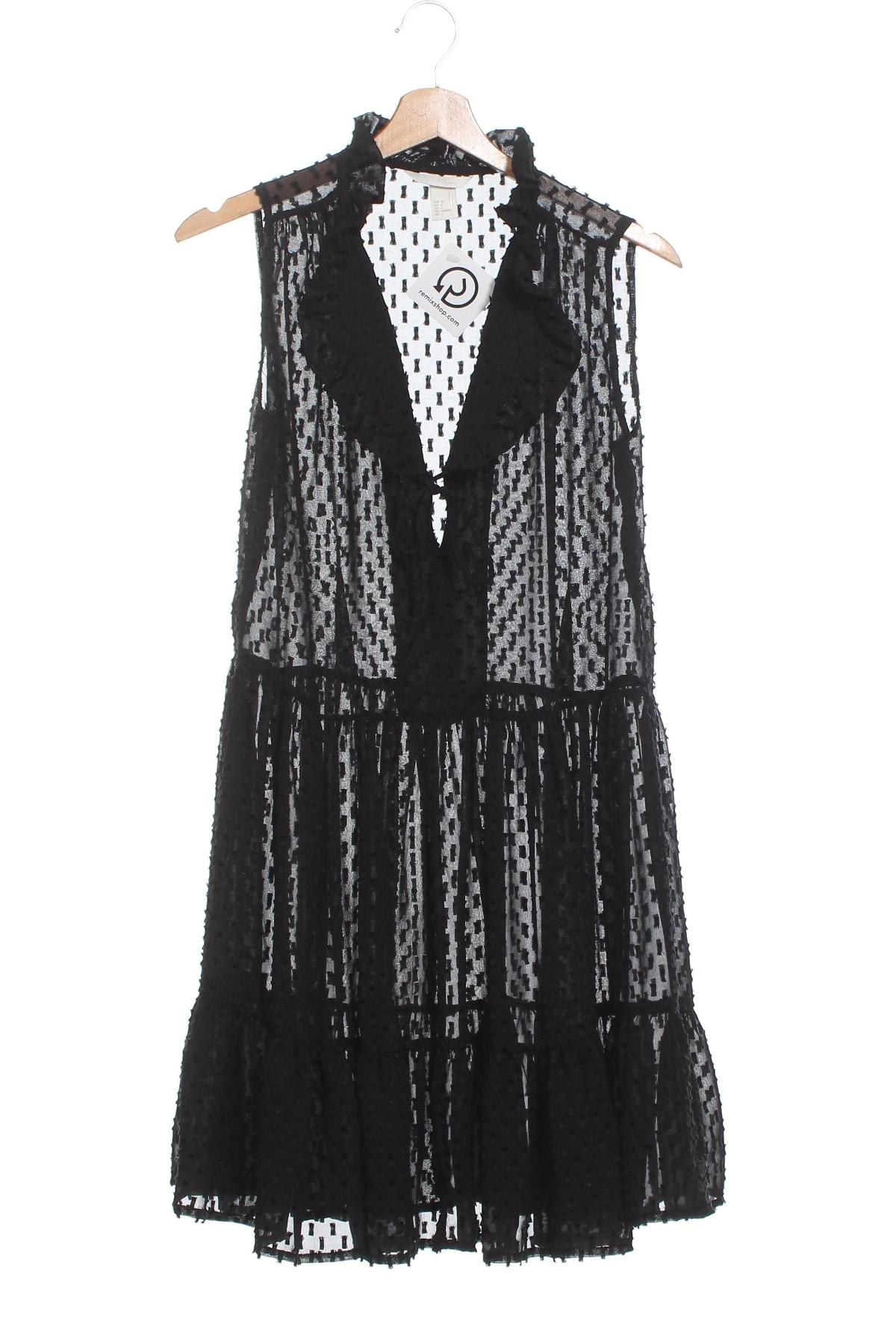 Kleid H&M, Größe XS, Farbe Schwarz, Preis € 14,83