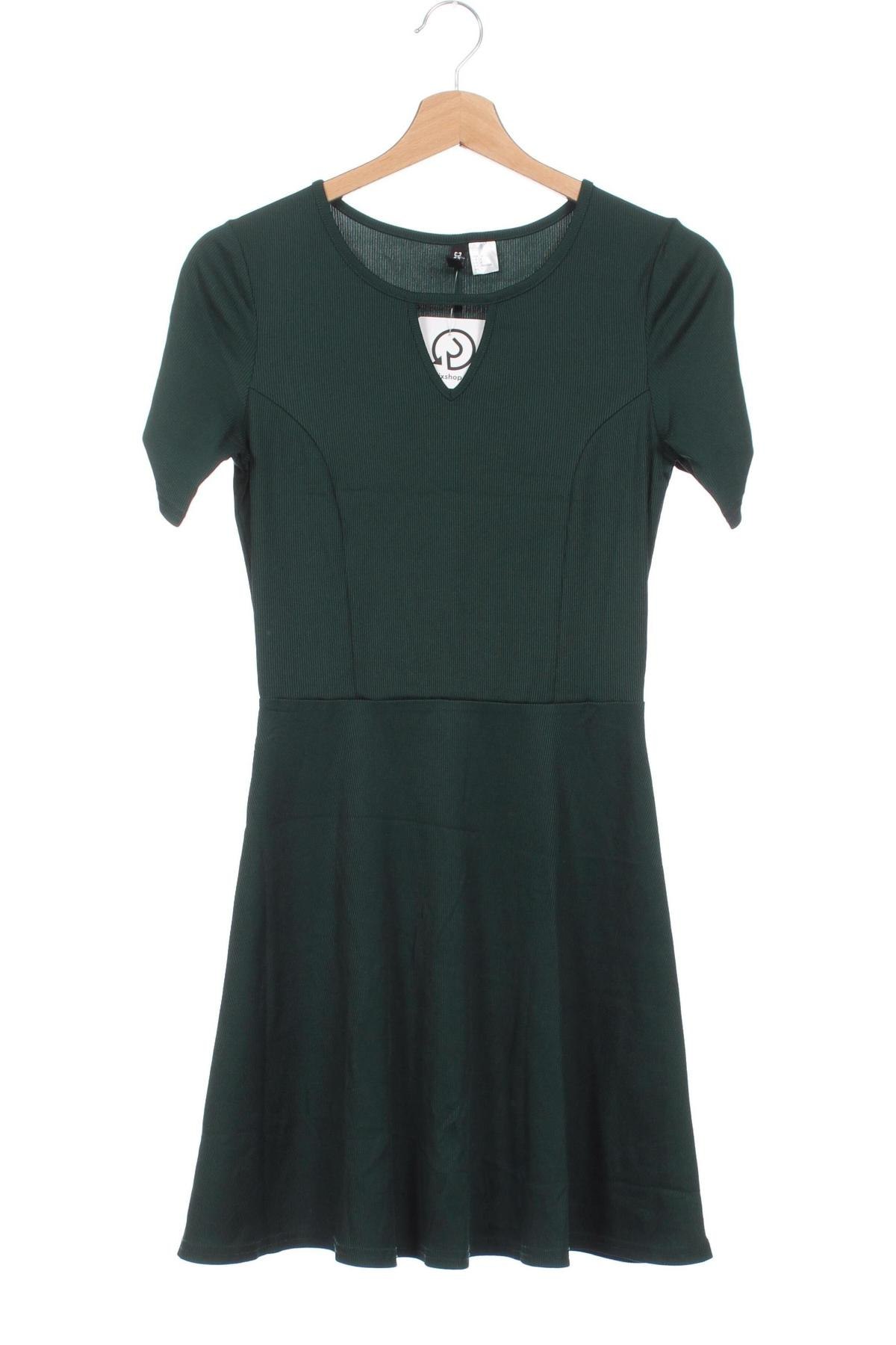 Šaty  H&M Divided, Veľkosť XS, Farba Zelená, Cena  11,95 €