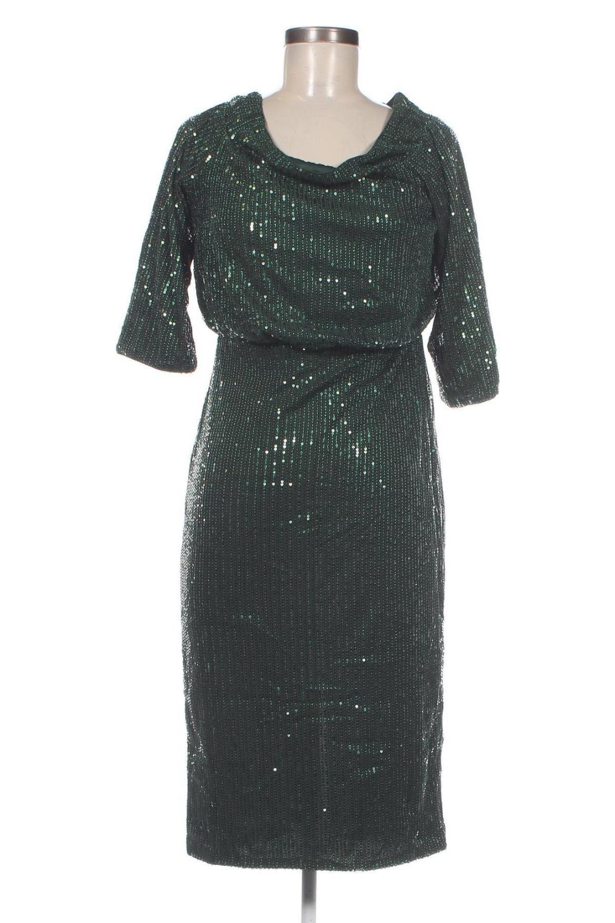 Rochie SHEIN, Mărime L, Culoare Verde, Preț 95,99 Lei