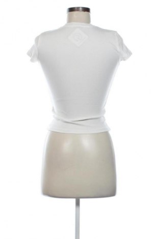 Damen Shirt Bershka, Größe S, Farbe Weiß, Preis € 9,99
