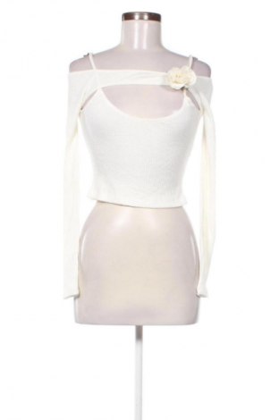 Dámská halenka Bershka, Velikost L, Barva Krémová, Cena  454,00 Kč