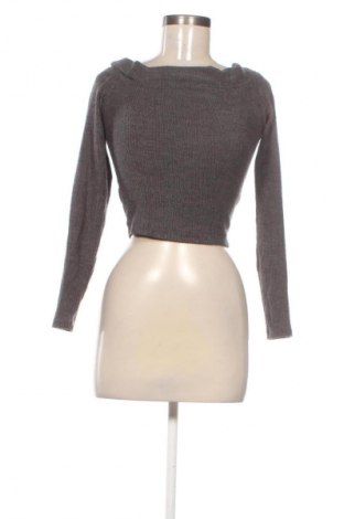 Дамска блуза Bershka, Размер S, Цвят Сив, Цена 5,62 €