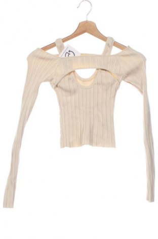 Női blúz Bershka, Méret S, Szín Ekrü
, Ár 4 132 Ft