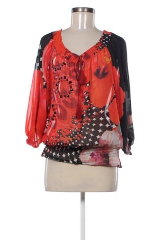 Дамска блуза Desigual, Размер M, Цвят Многоцветен, Цена 65,57 €