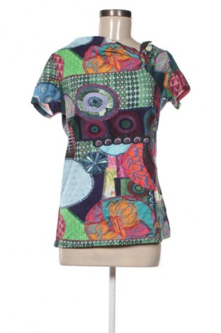 Дамска блуза Desigual, Размер XL, Цвят Многоцветен, Цена 23,51 €