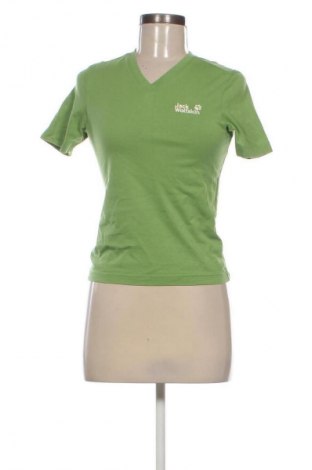 Damen Shirt Jack Wolfskin, Größe M, Farbe Grün, Preis € 21,00
