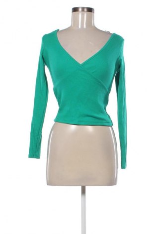 Γυναικεία μπλούζα Monki, Μέγεθος XS, Χρώμα Πράσινο, Τιμή 6,72 €