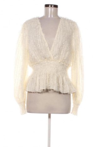 Дамска блуза NA-KD, Размер XL, Цвят Екрю, Цена 17,00 €