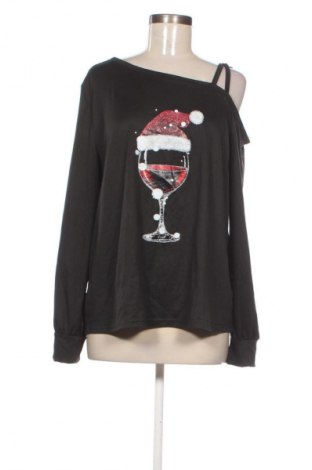 Γυναικεία μπλούζα SHEIN, Μέγεθος XL, Χρώμα Πολύχρωμο, Τιμή 12,00 €