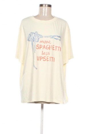 Дамска блуза SHEIN, Размер 3XL, Цвят Екрю, Цена 5,06 €