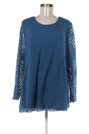 Дамска блуза Samoon, Размер M, Цвят Син, Цена 7,66 €