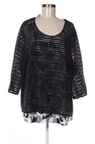 Дамска блуза Samoon, Размер 3XL, Цвят Син, Цена 13,80 €