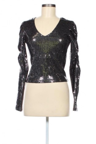 Дамска блуза Sinsay, Размер M, Цвят Сребрист, Цена 9,78 €