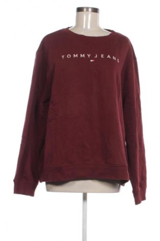 Γυναικεία μπλούζα Tommy Jeans, Μέγεθος 5XL, Χρώμα Κόκκινο, Τιμή 89,99 €