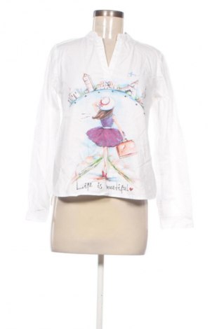 Γυναικεία μπλούζα Unbranded, Μέγεθος M, Χρώμα Λευκό, Τιμή 10,00 €