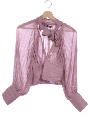 Női blúz Zara, Méret XS, Szín Hamurózsaszín, Ár 13 079 Ft