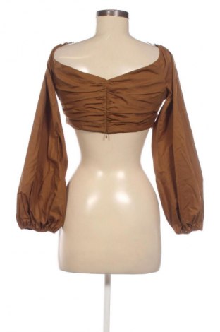 Дамска блуза Zara, Размер M, Цвят Кафяв, Цена 35,00 €
