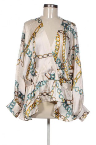 Дамска блуза Zara, Размер XL, Цвят Многоцветен, Цена 11,24 €