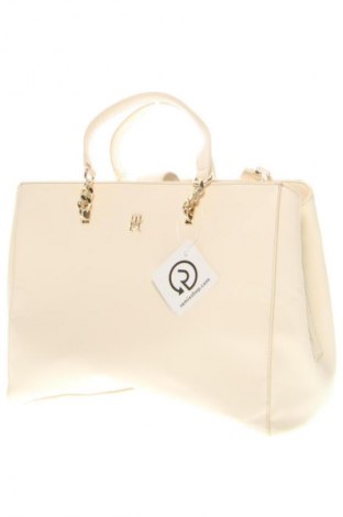 Дамска чанта Tommy Hilfiger, Цвят Екрю, Цена 65,44 €