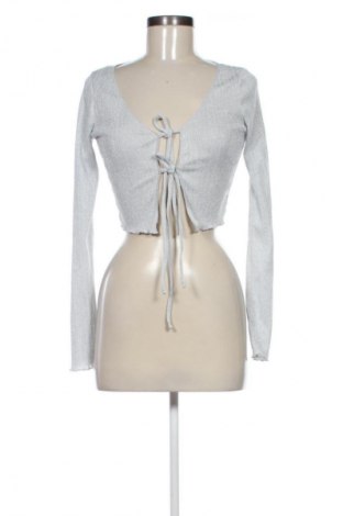 Női kardigán Bershka, Méret S, Szín Ezüstös, Ár 6 103 Ft