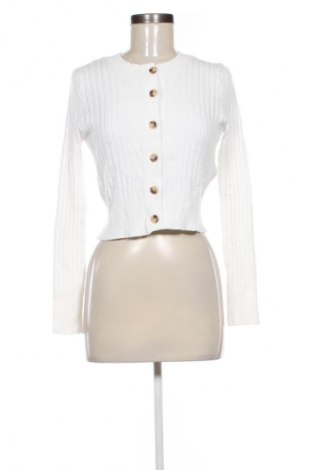 Damen Strickjacke Cache Cache, Größe M, Farbe Weiß, Preis € 8,99