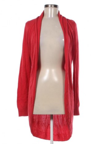 Damen Strickjacke Kontatto, Größe M, Farbe Rot, Preis 21,00 €