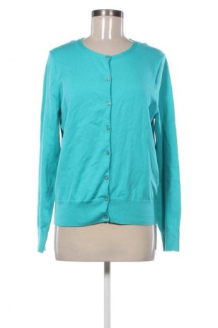 Damski kardigan Lands' End, Rozmiar M, Kolor Zielony, Cena 43,99 zł
