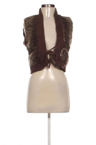 Дамска жилетка Pepe Jeans, Размер L, Цвят Кафяв, Цена 12,78 €