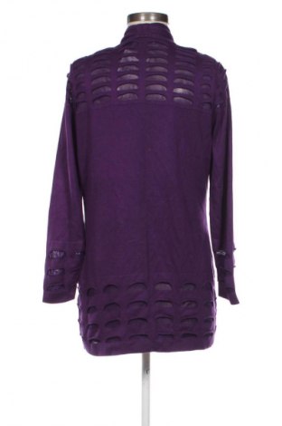 Damen Strickjacke Per Una By Marks & Spencer, Größe M, Farbe Lila, Preis 21,00 €