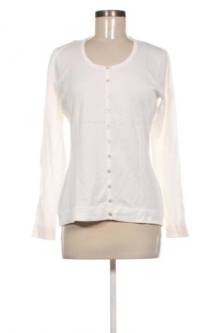 Γυναικεία ζακέτα Peter Hahn, Μέγεθος M, Χρώμα Λευκό, Τιμή 15,99 €