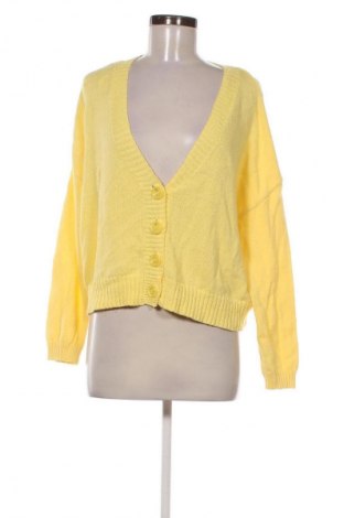Damen Strickjacke Stradivarius, Größe M, Farbe Gelb, Preis € 11,99