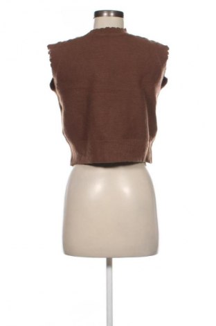 Дамска жилетка Unbranded, Размер L, Цвят Кафяв, Цена 5,11 €
