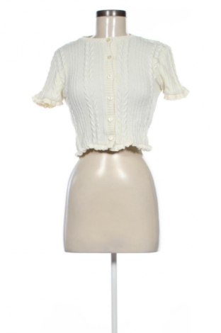 Damen Strickjacke Zara, Größe M, Farbe Ecru, Preis € 14,99