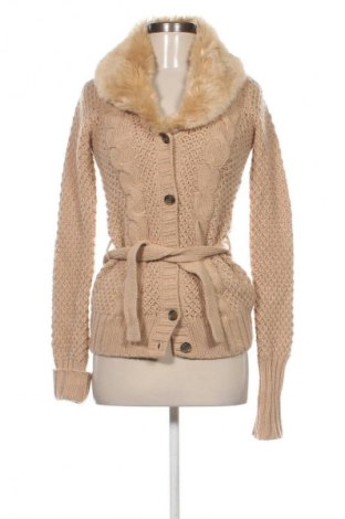 Damen Strickjacke Zara, Größe S, Farbe Beige, Preis € 14,00