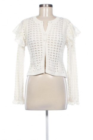 Damen Strickjacke Zara, Größe S, Farbe Ecru, Preis € 14,00