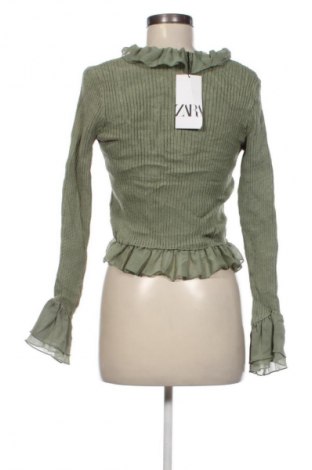 Dámsky kardigán Zara, Velikost M, Barva Zelená, Cena  889,00 Kč