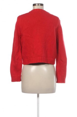 Damen Strickjacke Zara, Größe M, Farbe Rot, Preis 21,99 €