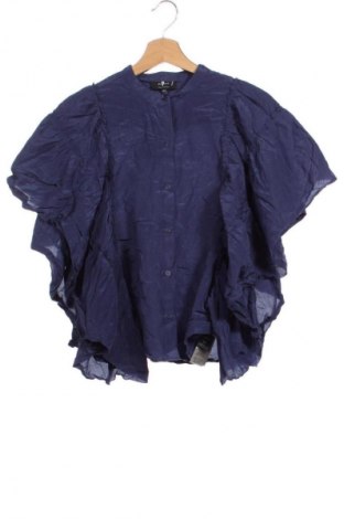 Damenbluse 7 For All Mankind, Größe XS, Farbe Blau, Preis € 129,86