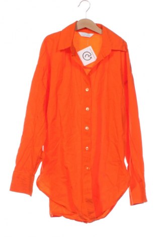 Γυναικείο πουκάμισο Defacto, Μέγεθος XS, Χρώμα Πορτοκαλί, Τιμή 19,00 €