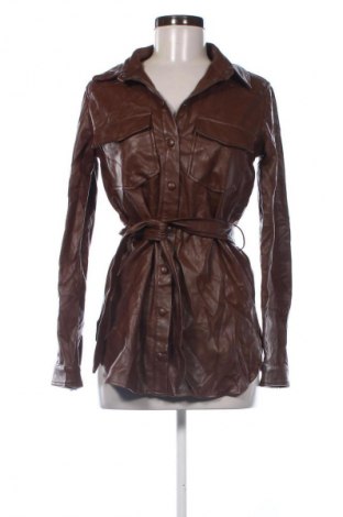 Γυναικείο πουκάμισο Ever.me by Takko Fashion, Μέγεθος S, Χρώμα Καφέ, Τιμή 5,99 €