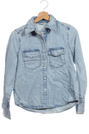 Γυναικείο πουκάμισο H&M, Μέγεθος XS, Χρώμα Μπλέ, Τιμή 8,99 €