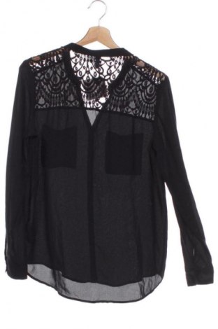 Dámska košeľa  H&M Divided, Veľkosť XS, Farba Čierna, Cena  5,95 €