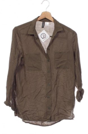 Dámská košile  H&M Divided, Velikost XXS, Barva Zelená, Cena  109,00 Kč