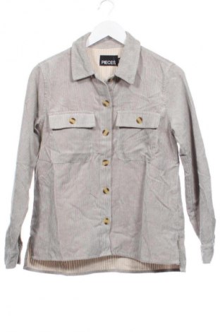 Dámska košeľa  Pieces, Veľkosť XS, Farba Sivá, Cena  27,95 €