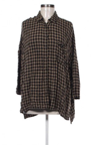 Γυναικείο πουκάμισο Pull&Bear, Μέγεθος S, Χρώμα Πολύχρωμο, Τιμή 13,00 €