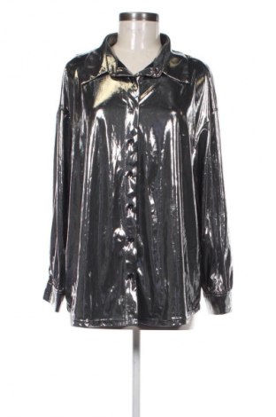 Damenbluse SHEIN, Größe XL, Farbe Silber, Preis € 6,99