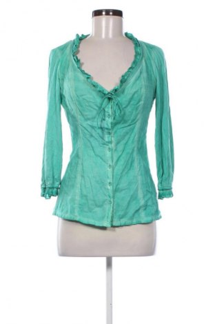 Γυναικείο πουκάμισο Soleil, Μέγεθος S, Χρώμα Πράσινο, Τιμή 24,57 €