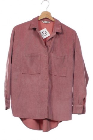 Γυναικείο πουκάμισο Stradivarius, Μέγεθος XS, Χρώμα Σάπιο μήλο, Τιμή 13,00 €