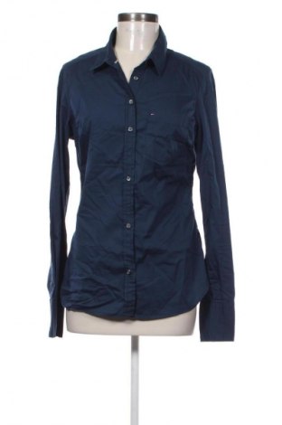 Γυναικείο πουκάμισο Tommy Hilfiger, Μέγεθος L, Χρώμα Μπλέ, Τιμή 37,99 €