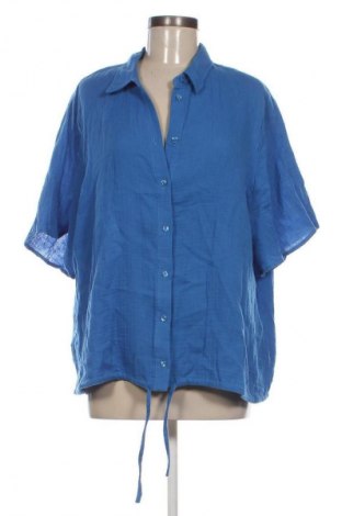 Damenbluse Ulla Popken, Größe XL, Farbe Blau, Preis 17,36 €